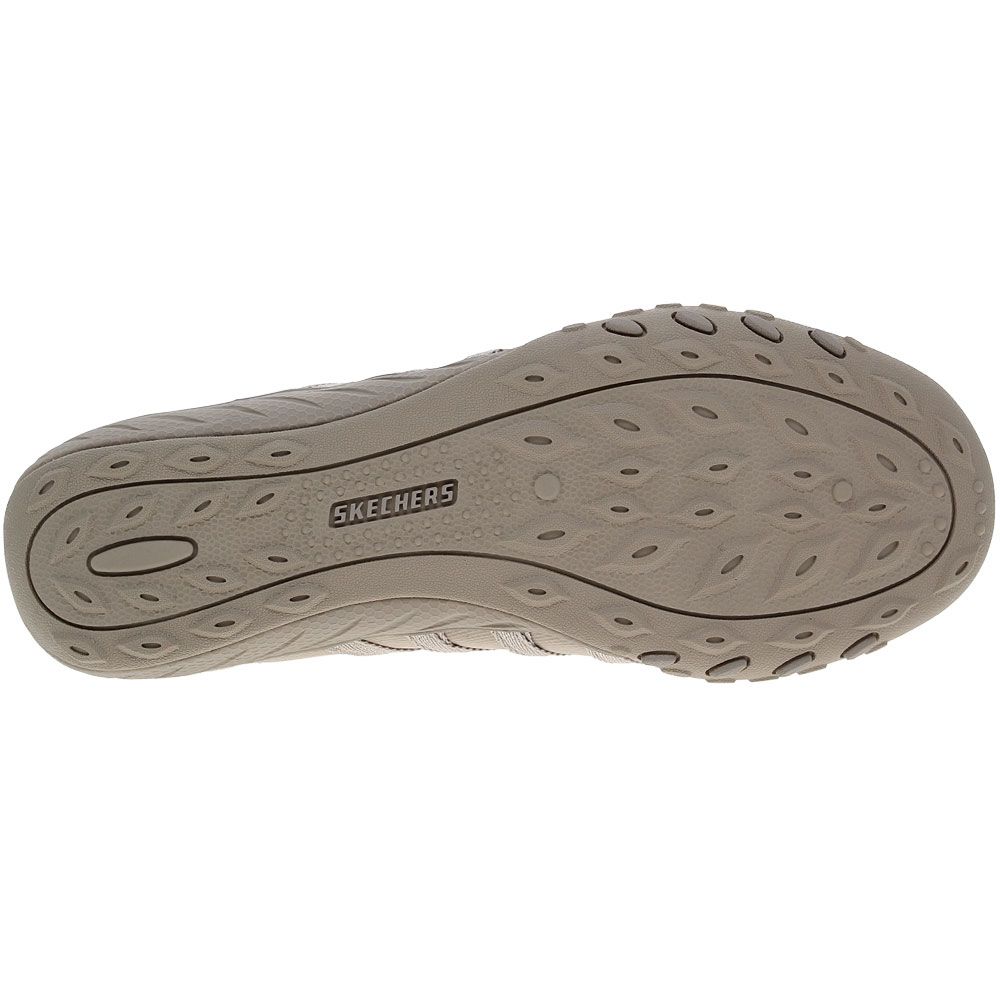 Skechers Slip Ins Breathe Easy Slip on Casual Shoes - Womens Taupe Sole View