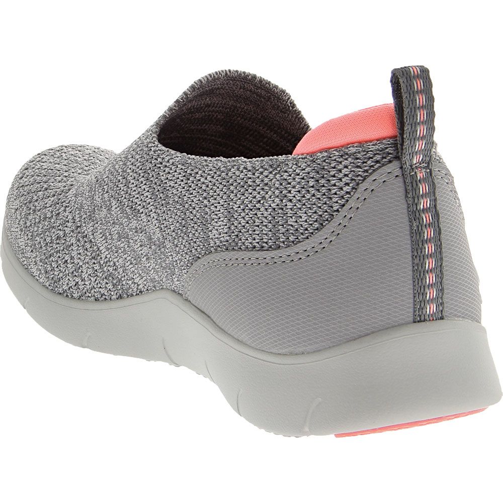 Skechers Arch Fit Refine Lifestyle Shoes - Womens Charcoal Back View