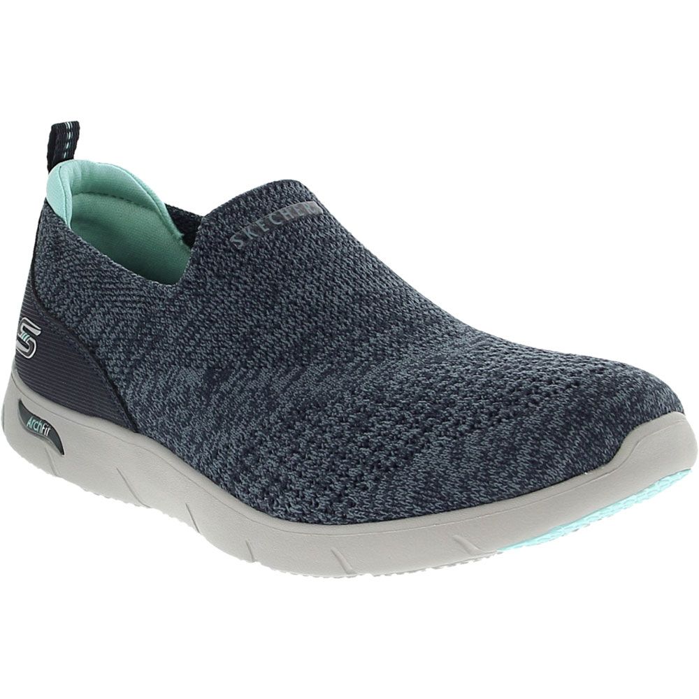 Skechers Arch Fit Refine Lifestyle Shoes - Womens Navy