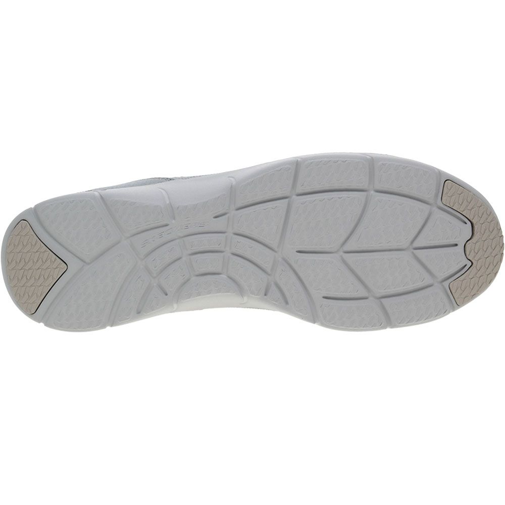 Skechers Arch Fit Refine Iris Lifestyle Shoes - Womens Grey Sole View