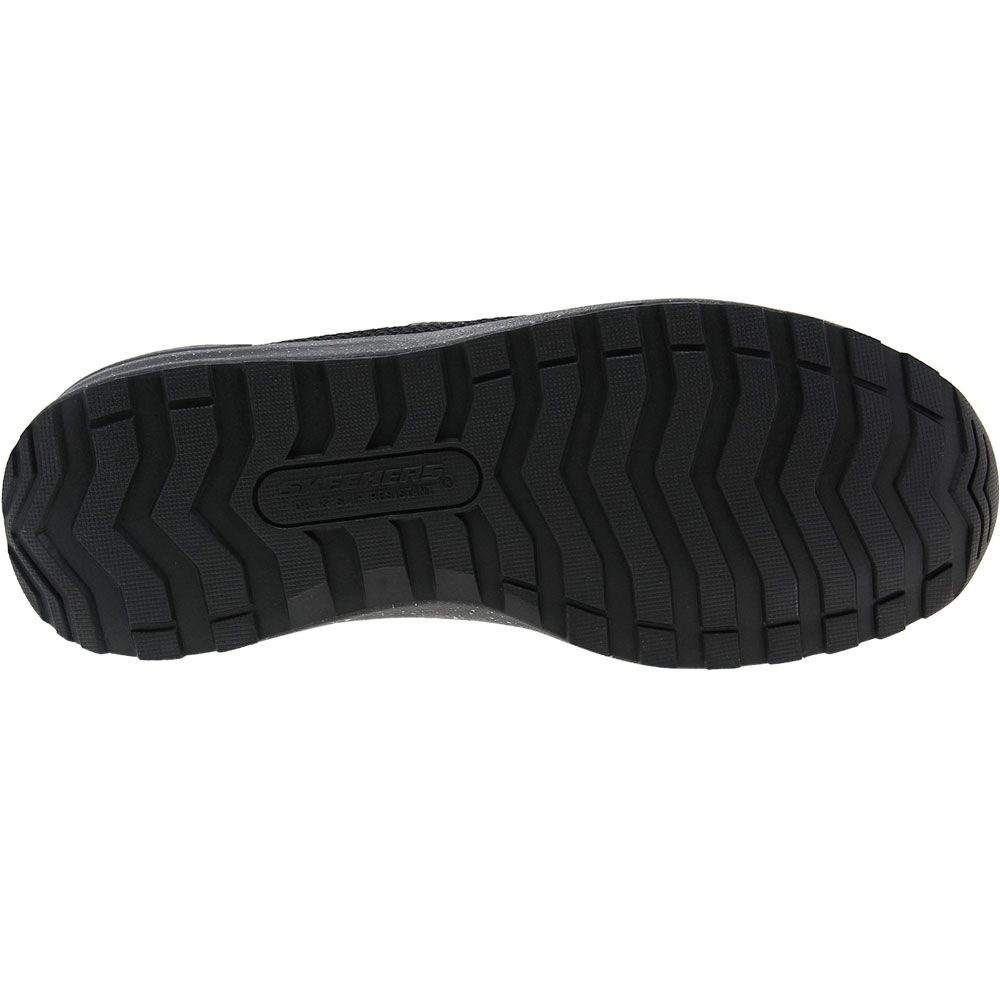Skechers Work Bulklin Balran Composite Toe Work Shoes - Womens Black Sole View