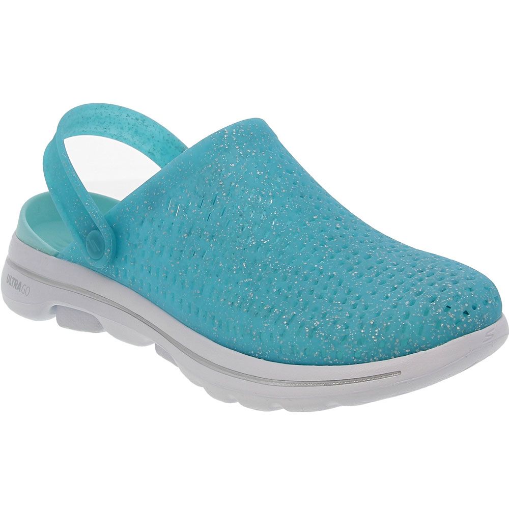 Skechers Go Walk 5 Ocean Foamie Water Sandals - Womens Blue