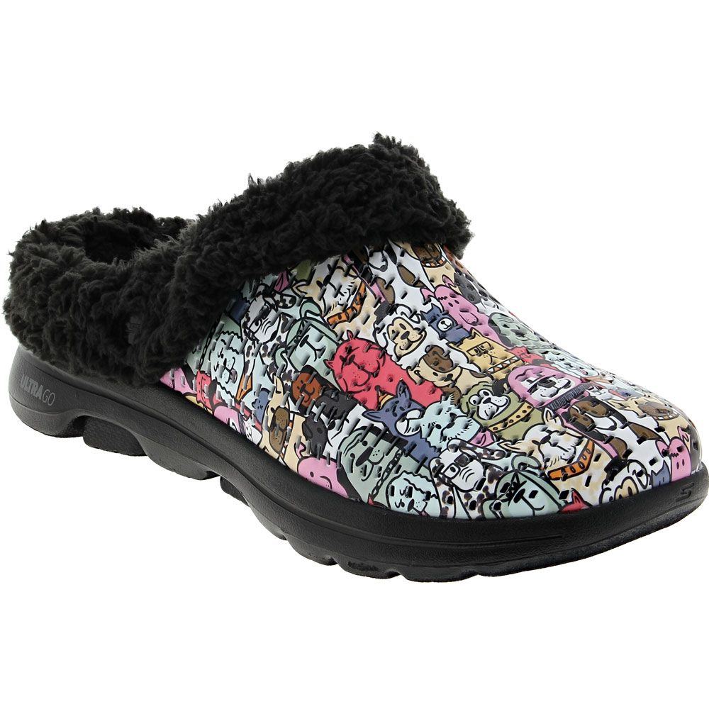 Skechers Go Walk 5 Dogs for Life Womens Clogs Multi