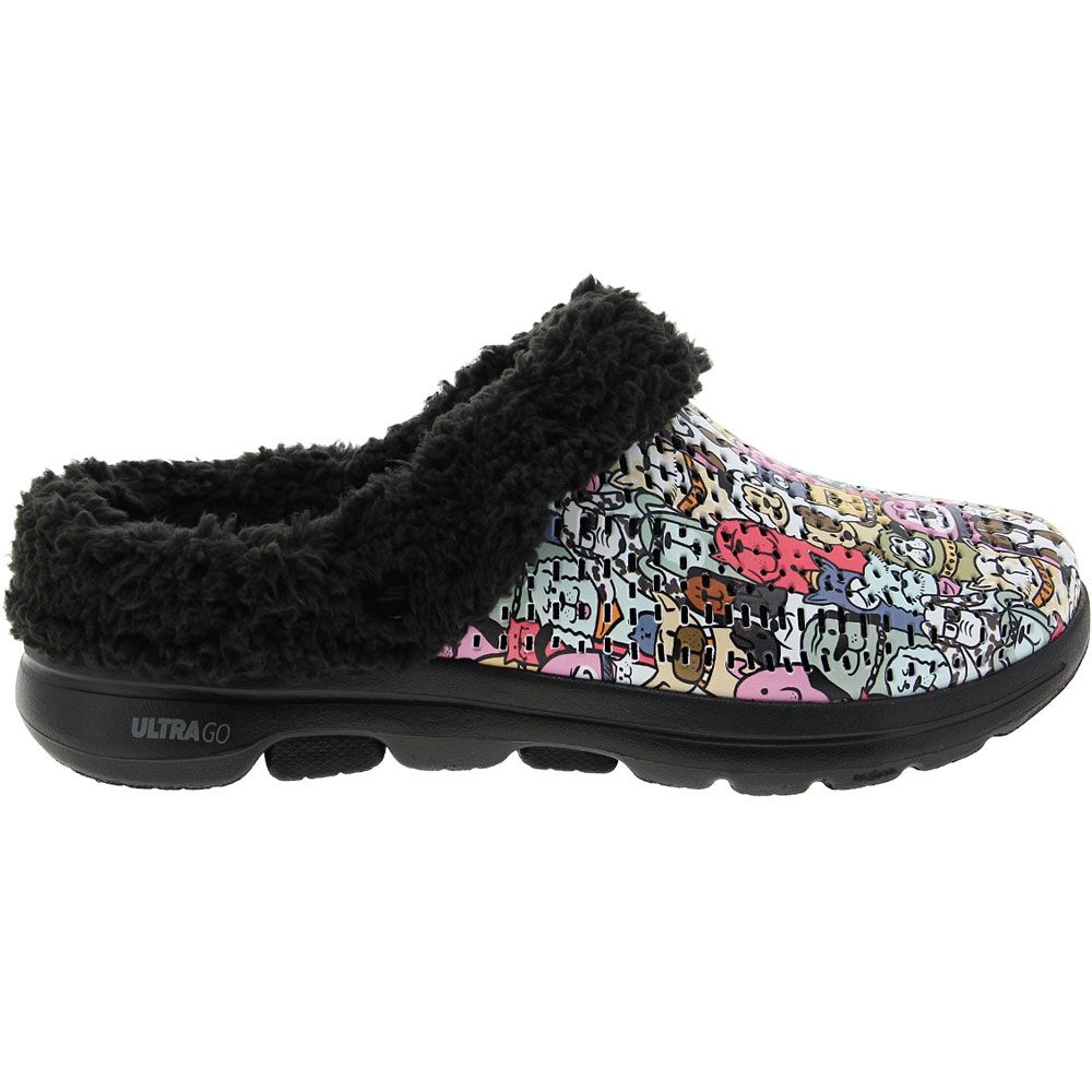 Skechers Go Walk 5 Dogs for Life Womens Clogs Multi Side View