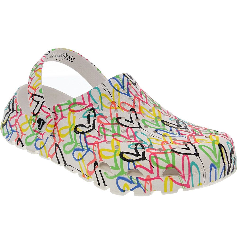 Skechers Footsteps More Foamies Water Sandals - Womens White Multi
