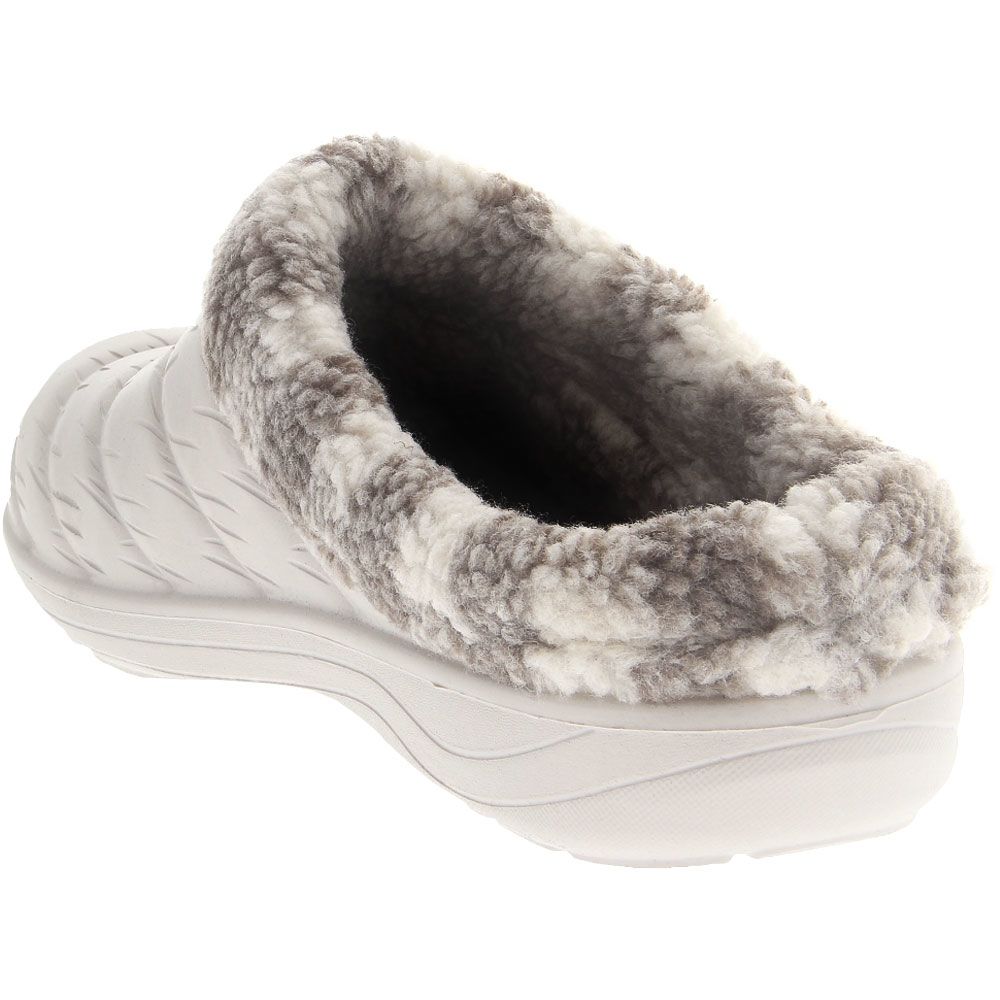 Skechers Cozy Camper Slippers - Womens Natural Back View