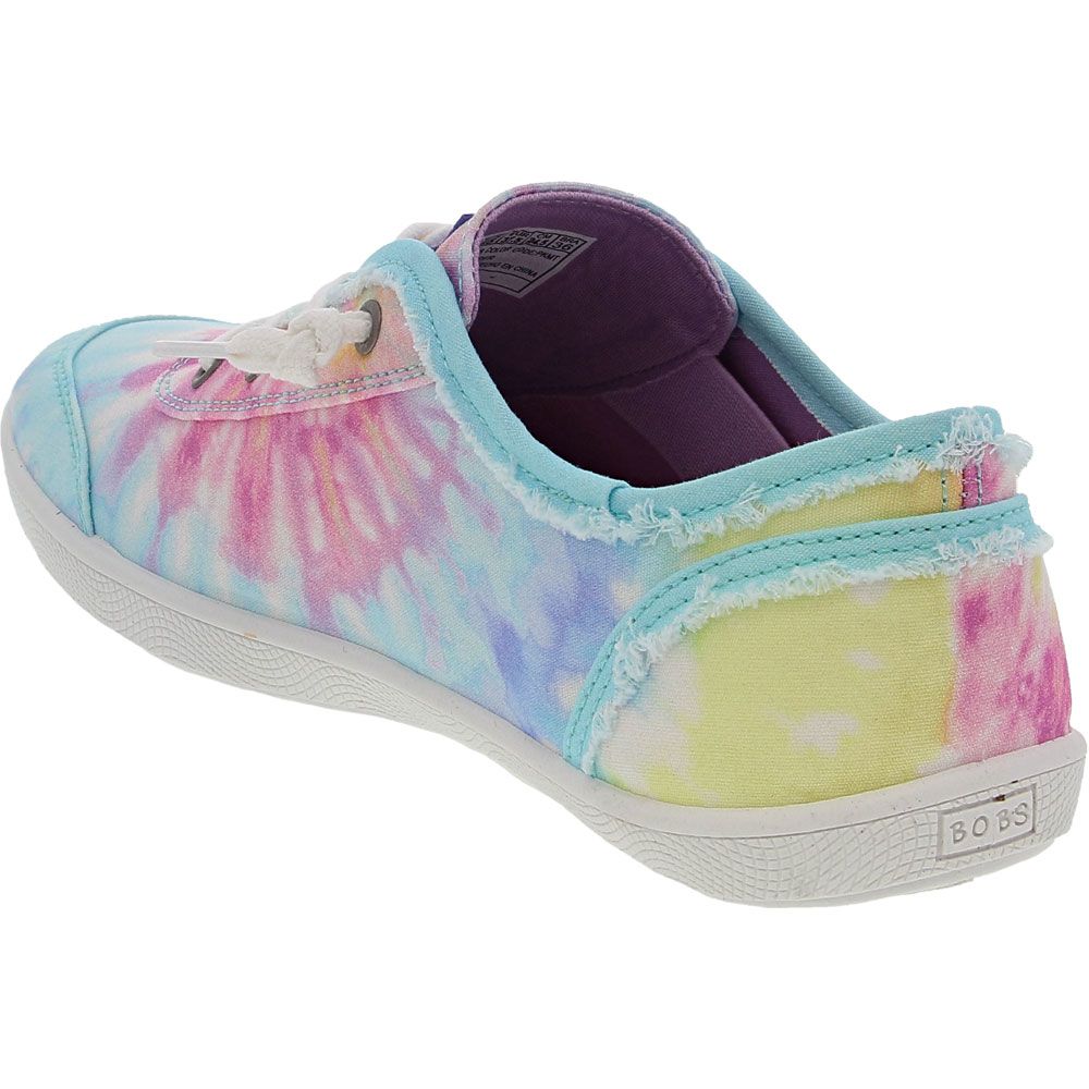 Skechers Bobs B Cute Camp Color Lifestyle Shoes - Womens Pink Multi Back View