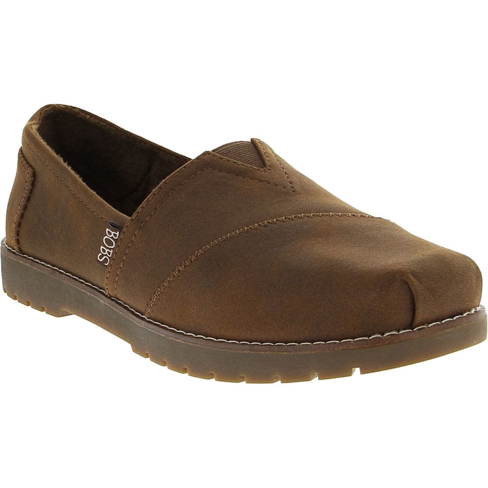 Skechers Bobs Chill Lugs Urban Spell Womens Slip on Casual Shoes Brown