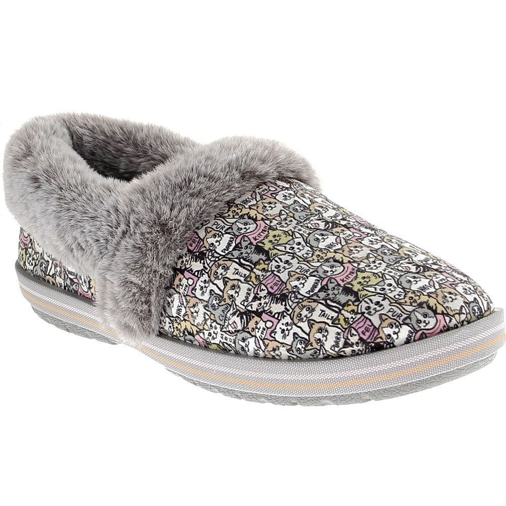 Skechers Too Cozy Purrfect Storm Slippers - Womens Grey