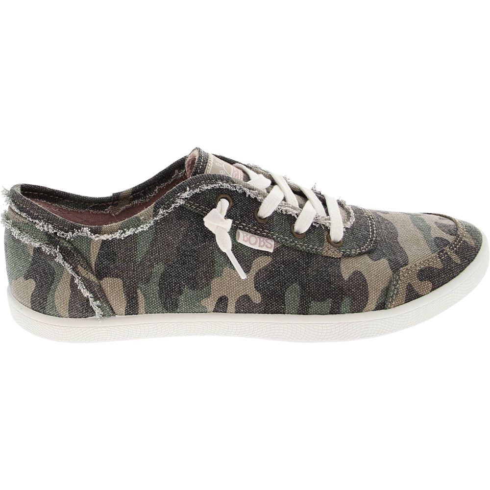 Skechers Bobs B Cute Troop Lifestyle Shoes - Womens Camouflage Side View