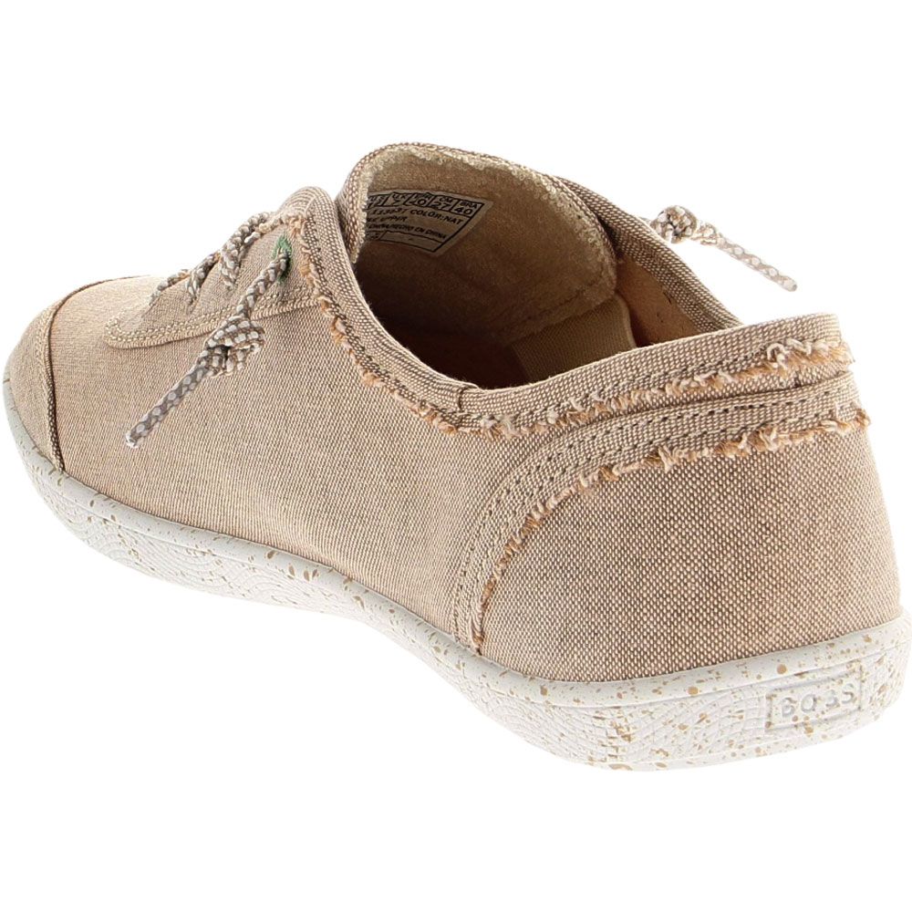 Skechers Bobs B Cute Clean Life Lifestyle Shoes - Womens Natural Back View
