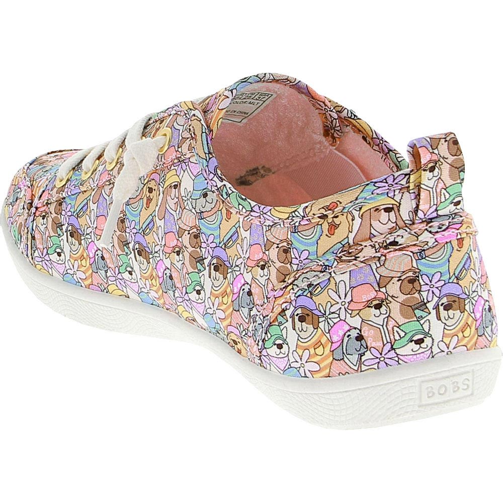 Skechers Bobs B Cute Pup Freshness Lifestyle Shoes - Womens Multi Back View