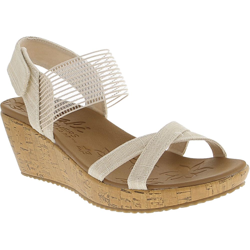 Skechers Beverlee Casual Outing Sandals - Womens Natural