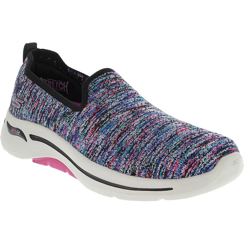 Of later Herhaald vuilnis Skechers Go Walk Arch Fit Vivid Sparks | Womens Slip Ons | Rogan's Shoes