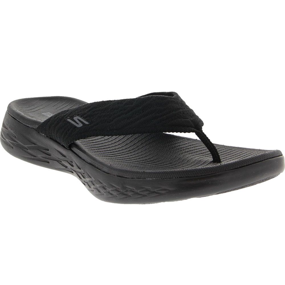Skechers On The Go 600 Sunny Water Sandals - Womens Black Black