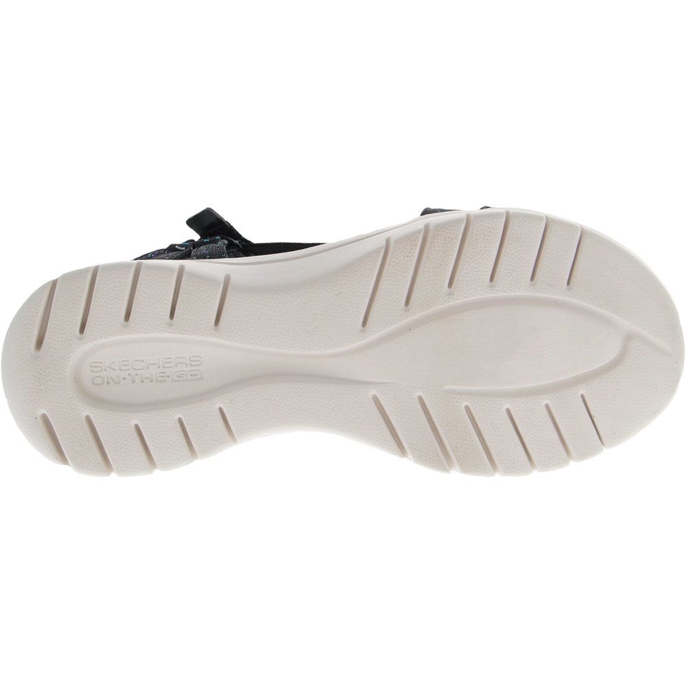 Skechers On The Go Flex Water Sandals - Womens Black Sole View