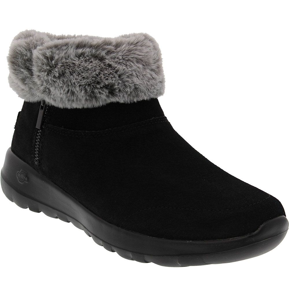 Skechers On The Go Joy Casual Boots - Womens Black Grey