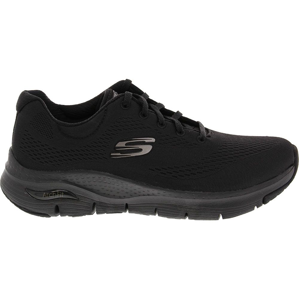 Skechers Arch Fit Big Appeal Life Style Shoes - Womens Black