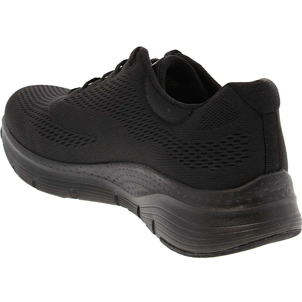 Skechers Arch Fit Big Appeal Lifestyle Shoes - Womens Black Back View