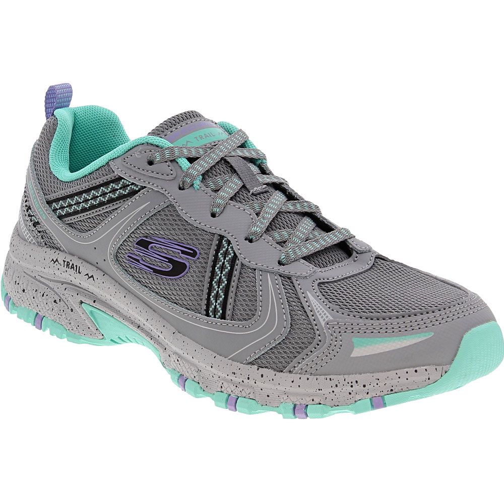 Skechers Hillcrest Trail Running Shoes - Womens Grey