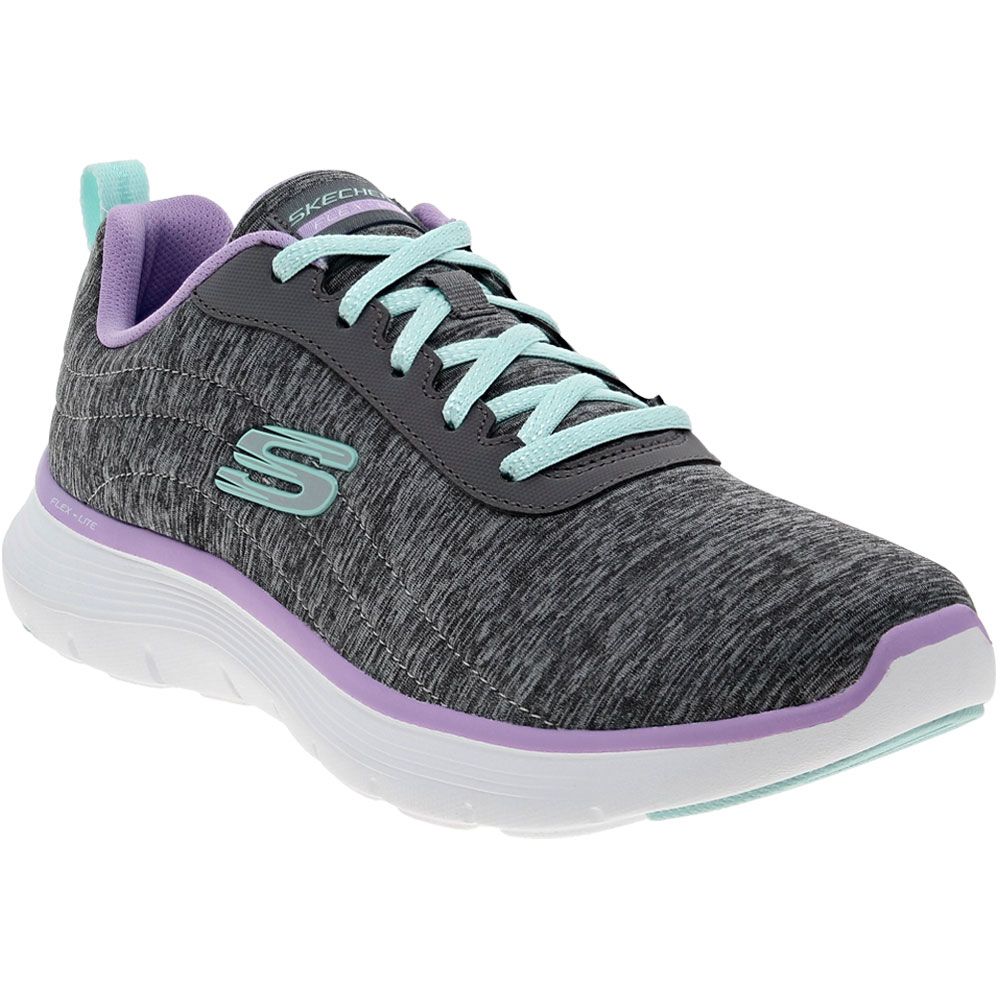 Skechers Flex Appeal 5 Modern Times Lifestyle Shoes - Womens Grey