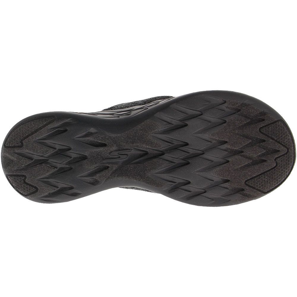 Skechers On The Go 600 Glisten Slide Sandals - Womens Black Sole View