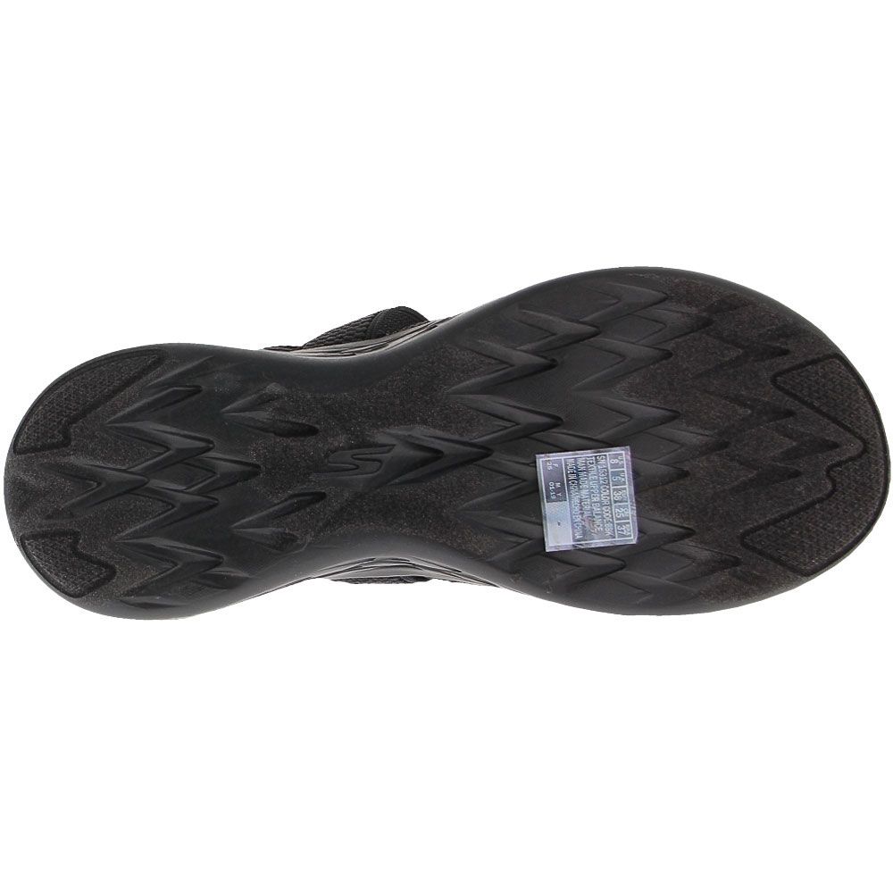 Skechers On The Go 600 Flawless Slide Sandals - Womens Black Sole View