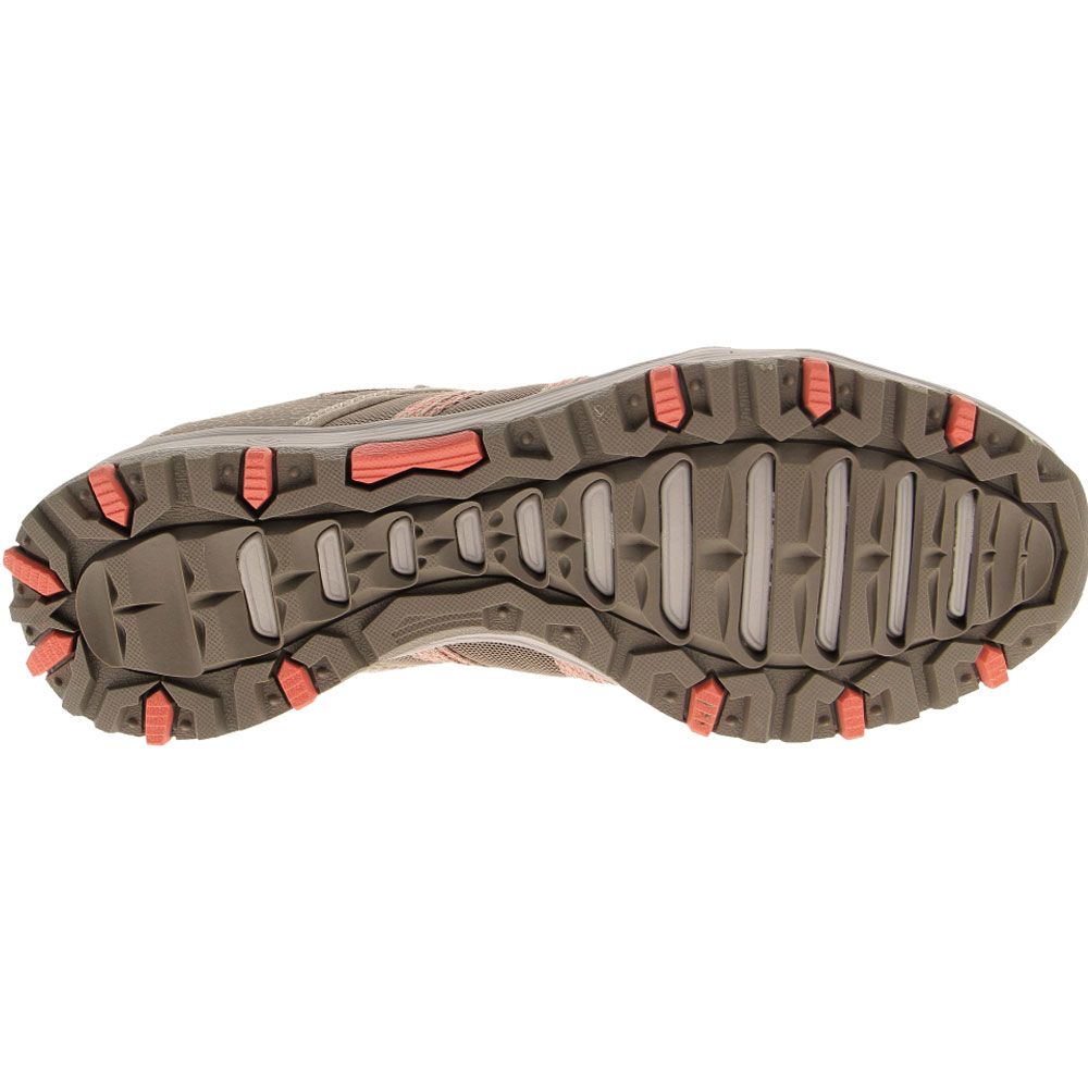Skechers Seager Hiking Shoes - Womens Taupe Sole View