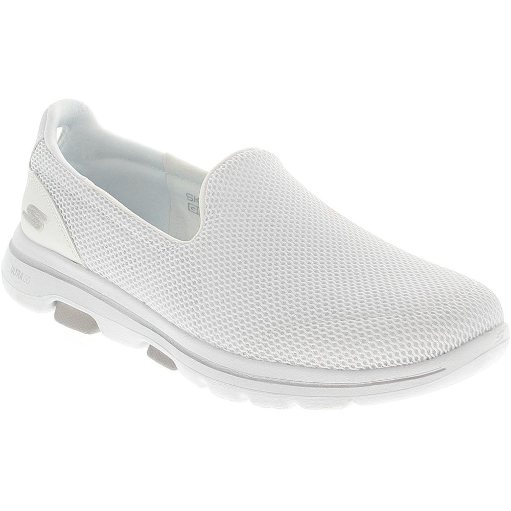 Skechers Go Walk 5 Walking Shoes - Womens White
