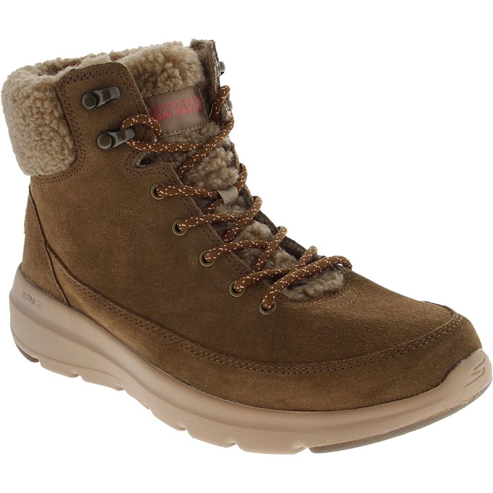 Skechers Glacial Ultra Casual Boots - Womens Brown