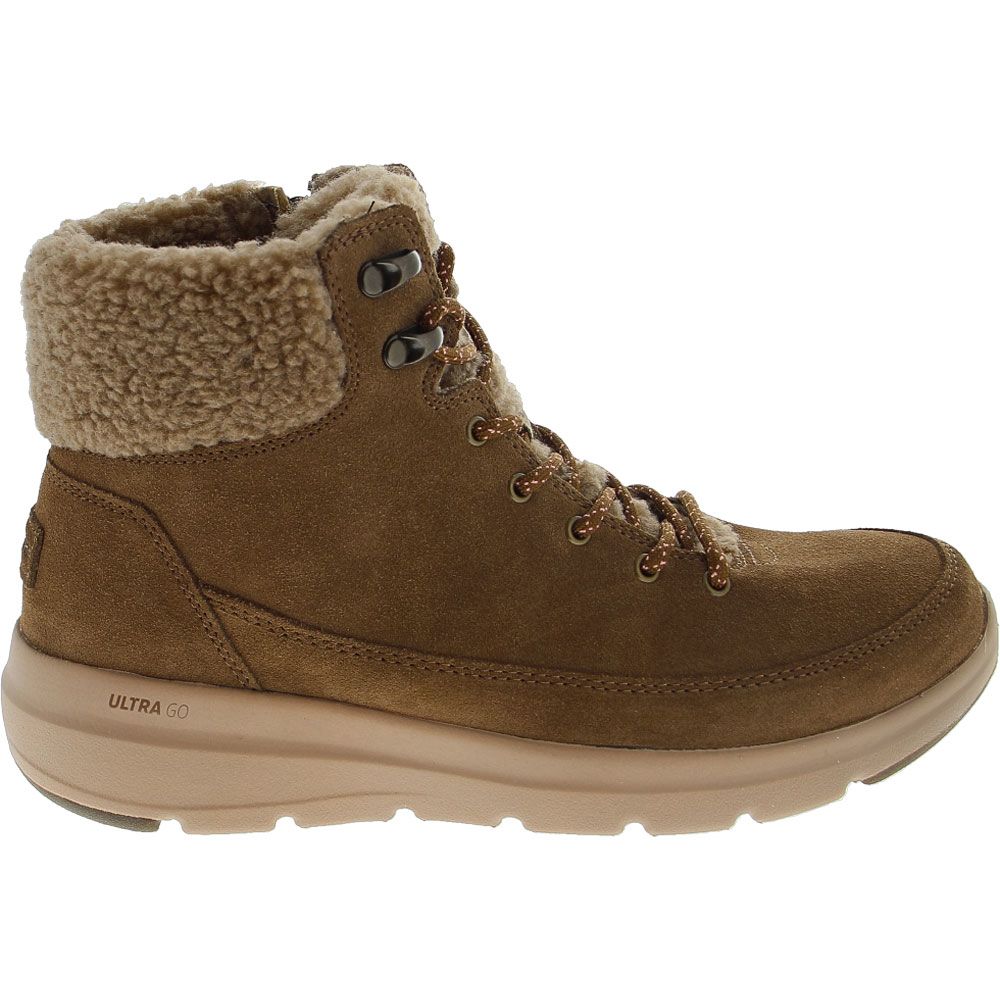 Skechers Glacial Ultra Casual Boots - Womens Brown