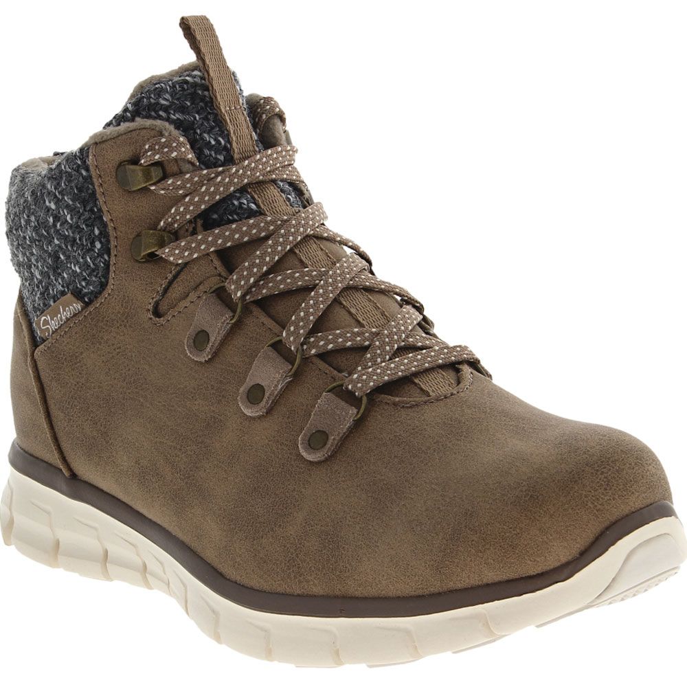 Skechers Synergy Cold Daze Casual Boots - Womens Taupe