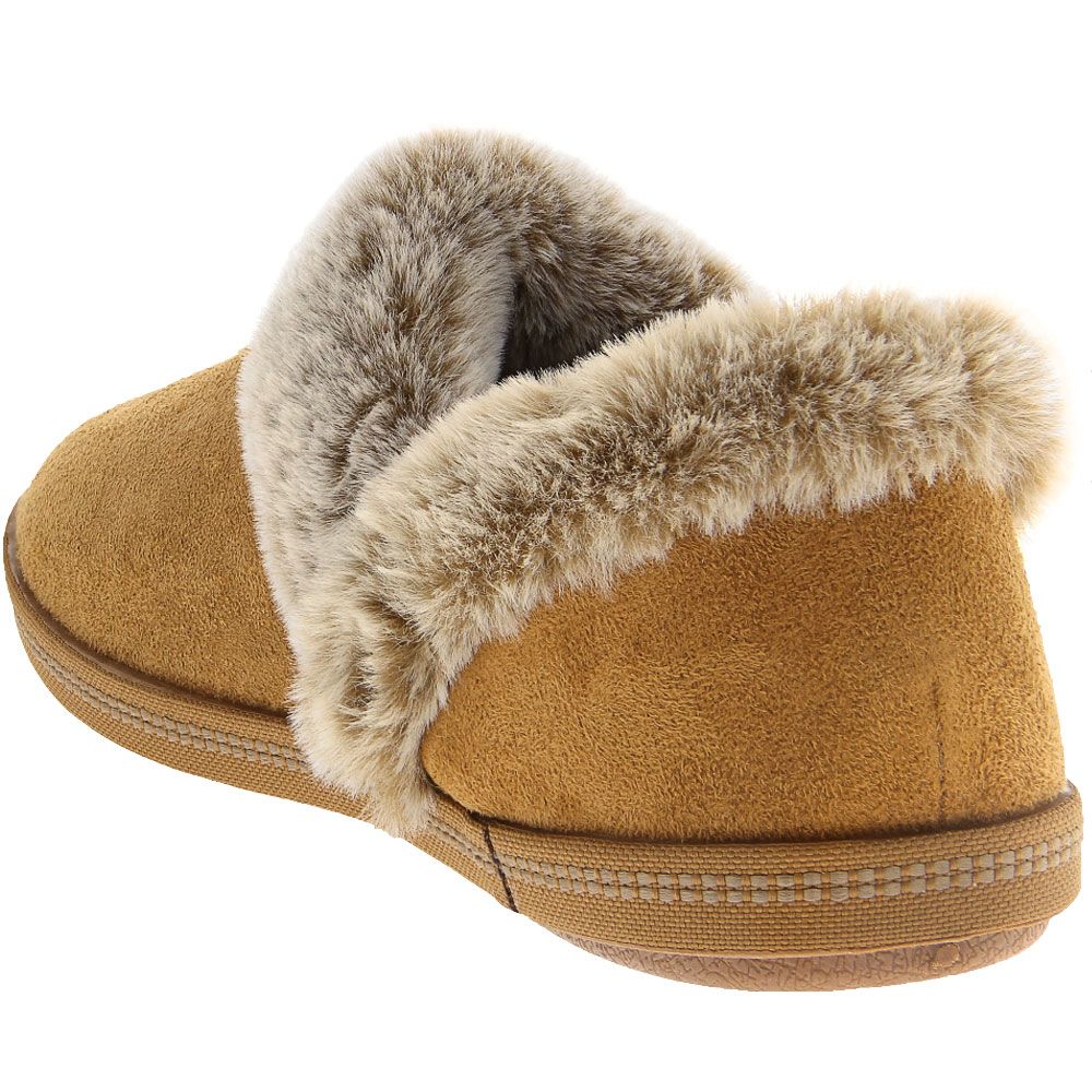 Skechers Cozy Campfire Fresh To Slippers - Womens Chestnut Back View