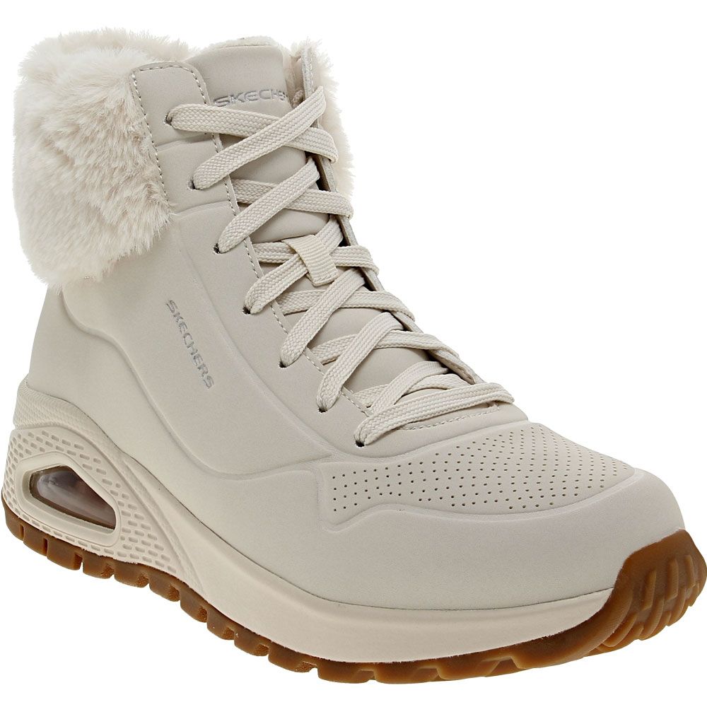 Skechers Uno Rugged Fall Air Casual Boots - Womens Natural