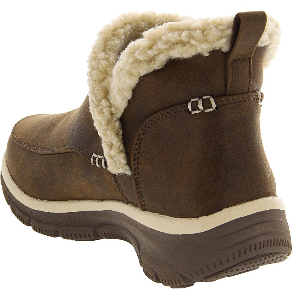 Skechers Easy Going Gold Rush Casual Boots - Womens Chocolate Back View