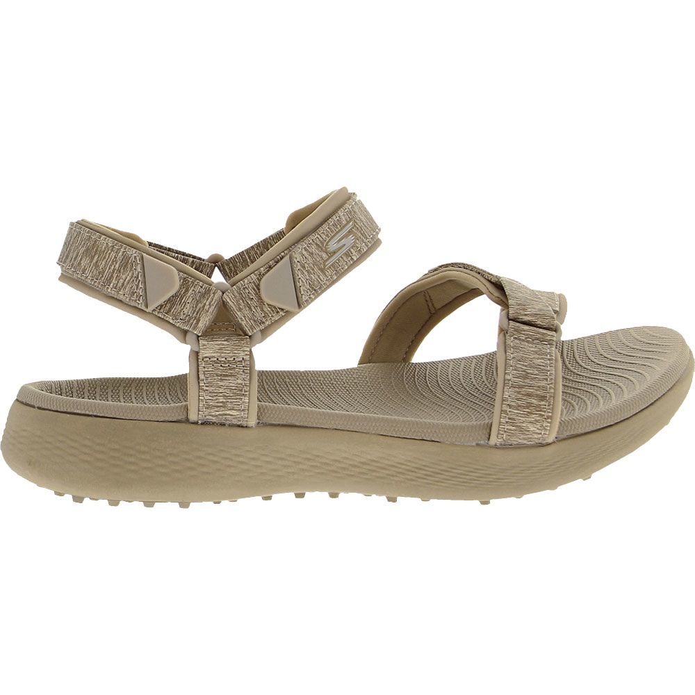 Skechers Go Golf 600 Sandal Womens Golf Shoes Taupe