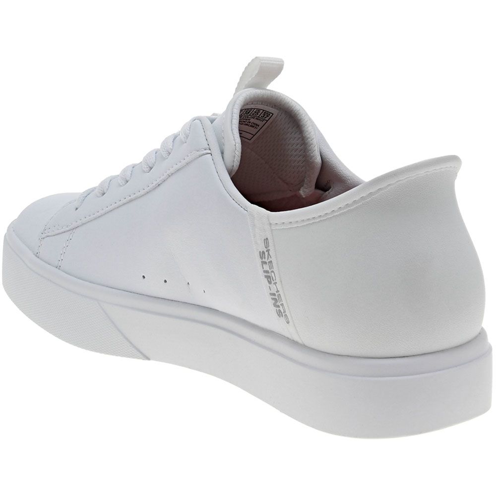 Skechers Slip In Eden LX Lifestyle Shoes - Womens White Back View