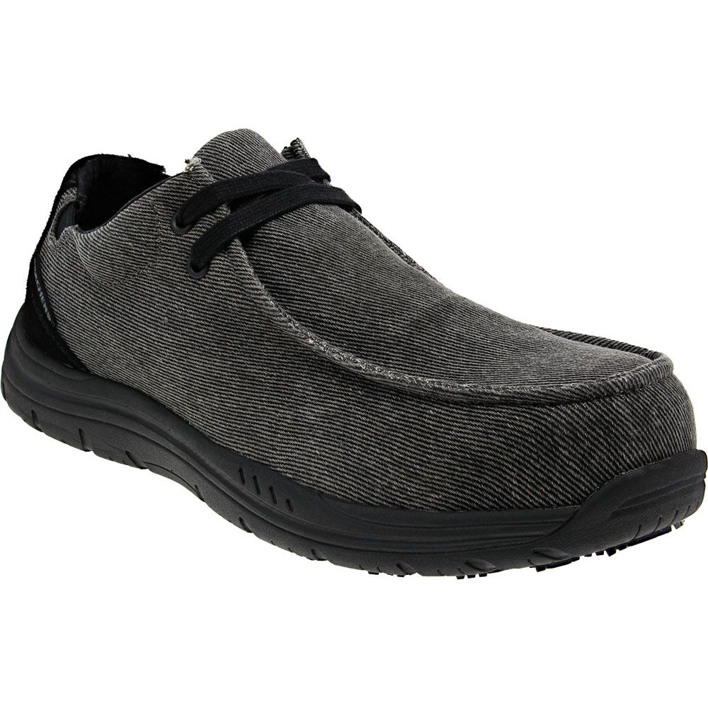Skechers Work Otsego Onerous Safety Toe Work Shoes - Mens Black
