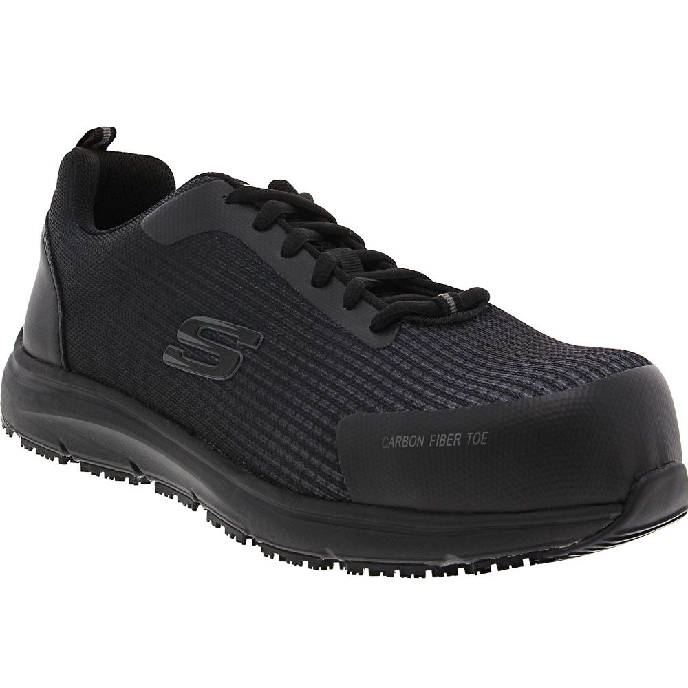Skechers Work Ulmus SR Safety Toe Work Shoes - Mens Black