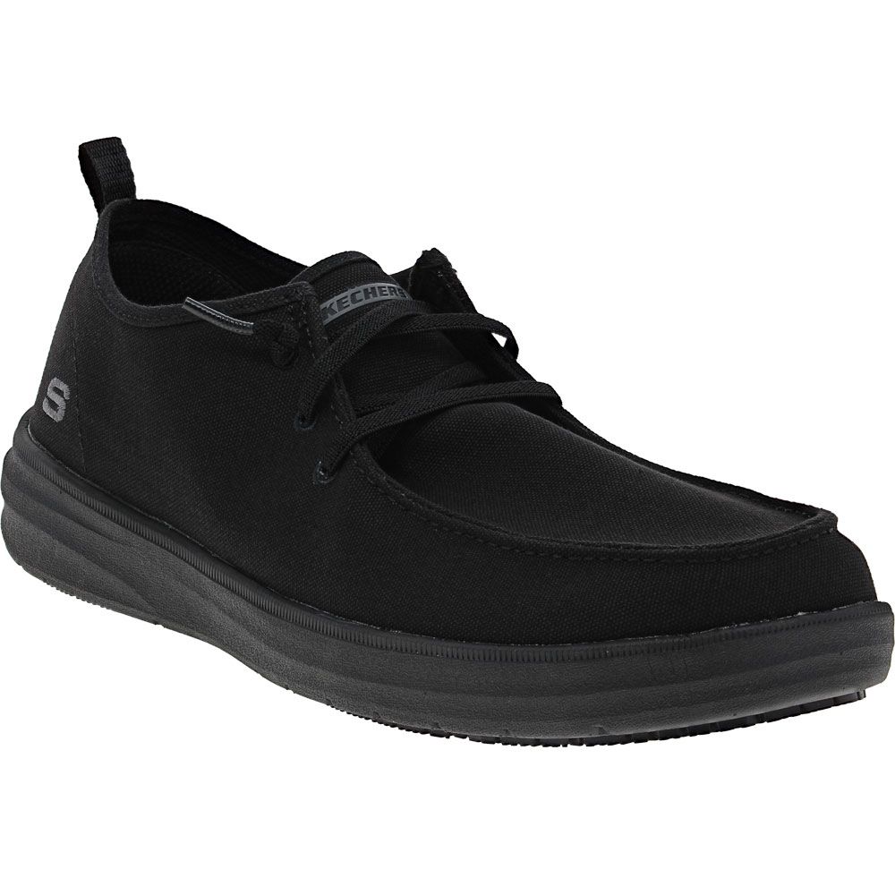 Skechers Work Melo Non-Safety Toe Work Shoes - Mens Black