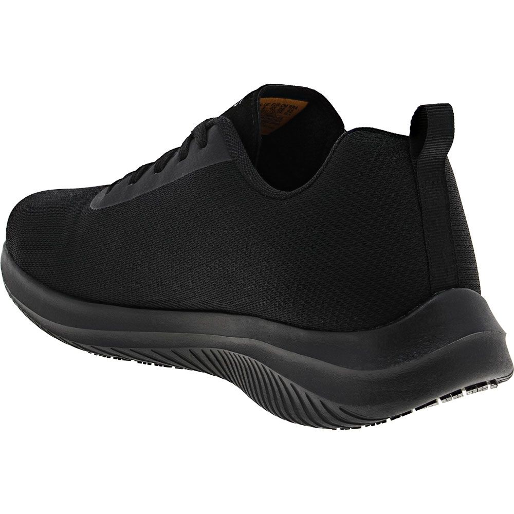 Skechers Work Ultra Flex 3.0 Daxtin Non-Safety Toe Work Shoes - Mens Black Back View