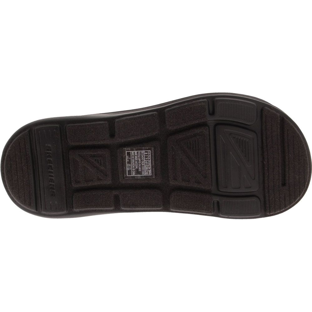 Skechers Thong Sandal Flip Flops - Mens Chocolate Sole View