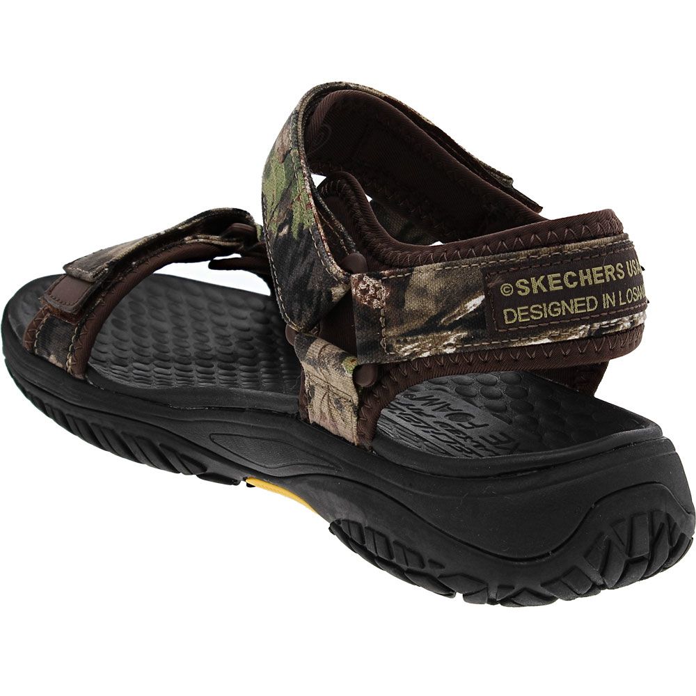 Skechers Lomell Rip Tide Sandals - Mens Camouflage Back View