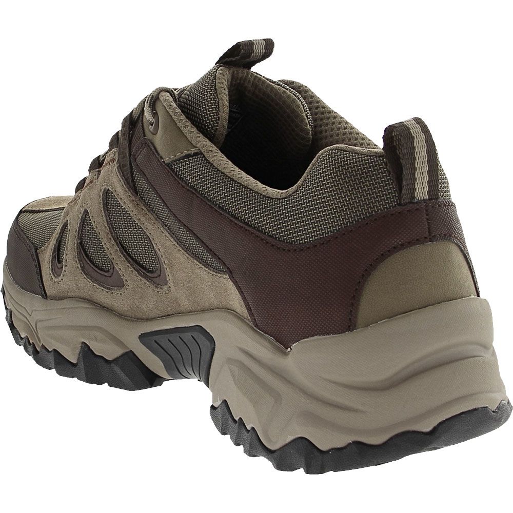 Skechers Terraform Selvin Hiking Shoes - Mens Brown Back View