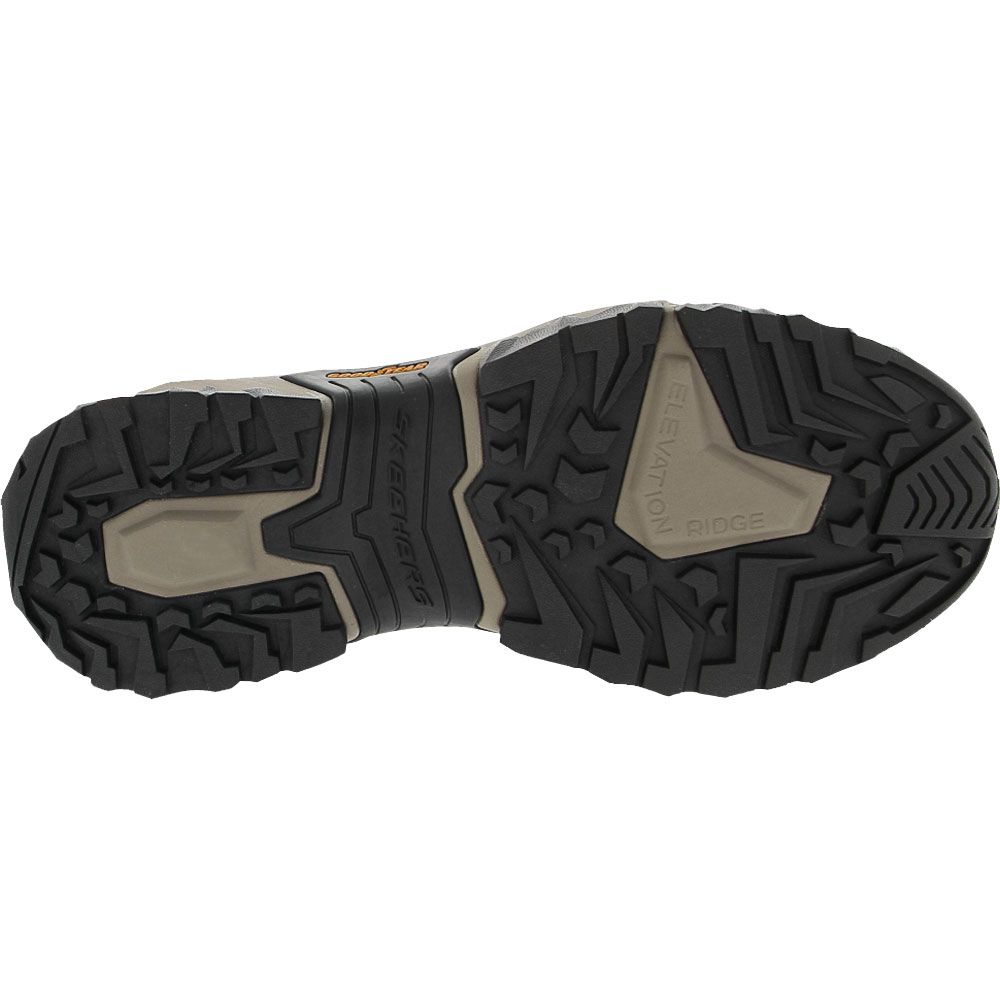 Skechers Terraform Selvin Hiking Shoes - Mens Brown Sole View