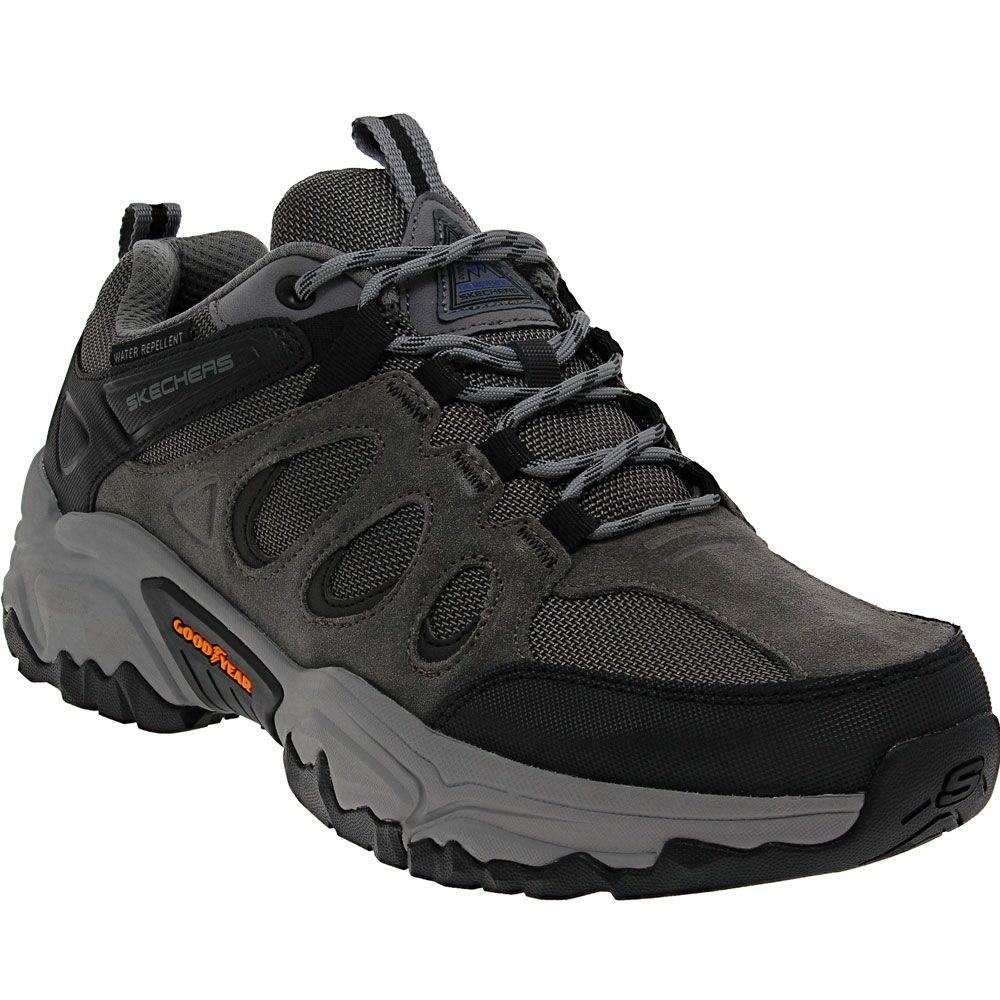 Skechers Terraform Selvin Hiking Shoes - Mens Charcoal