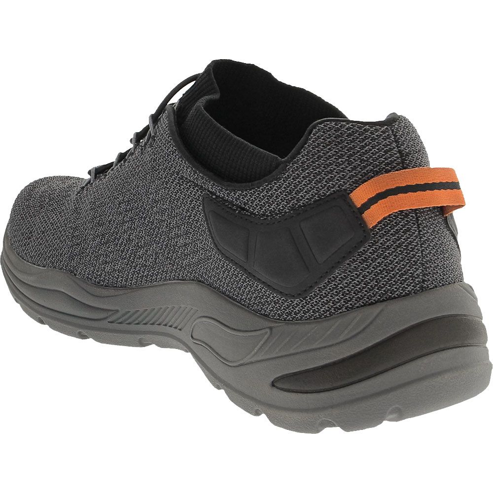 Skechers Arch Fit Motley Varsen Slip On Casual Shoes - Mens Black Back View