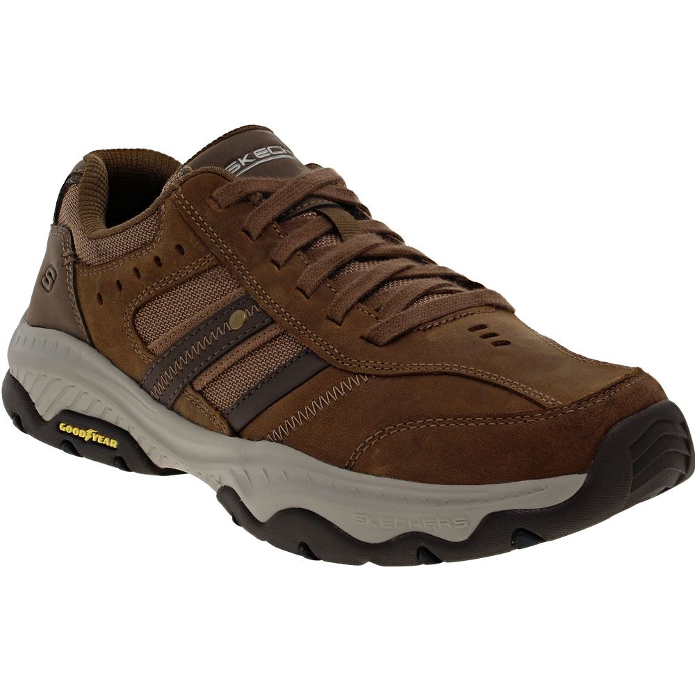 Skechers Craster Archdale Lace Up Casual Shoes - Mens Desert