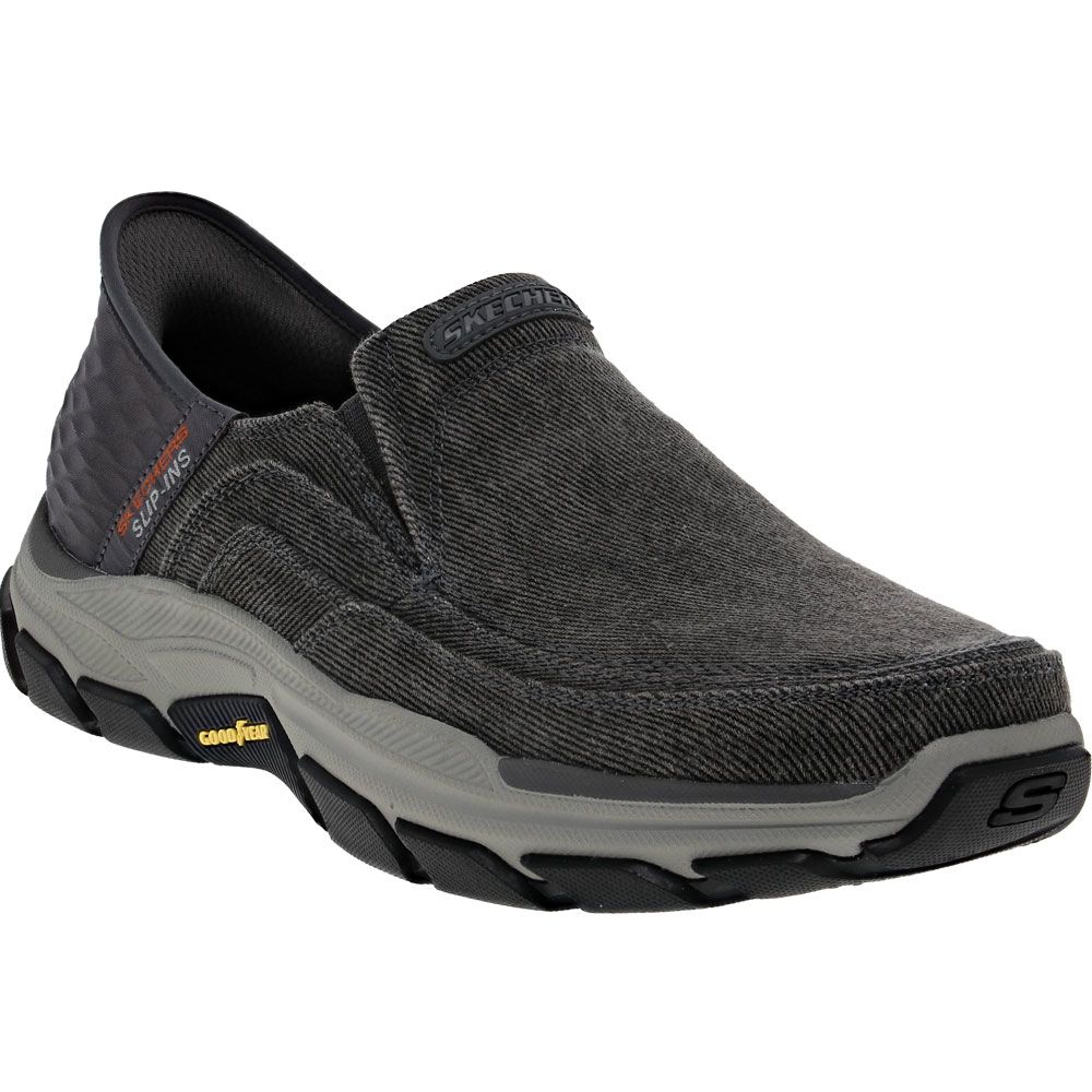 Skechers Slip-Ins Respected Holmgren Men's Wide Width Casual Shoe Grey