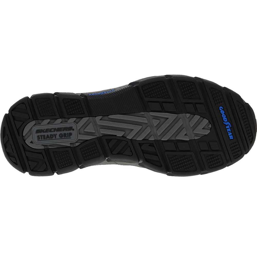 Skechers Slip Ins Respected Elgin Slip On Casual Shoes - Mens Black Sole View